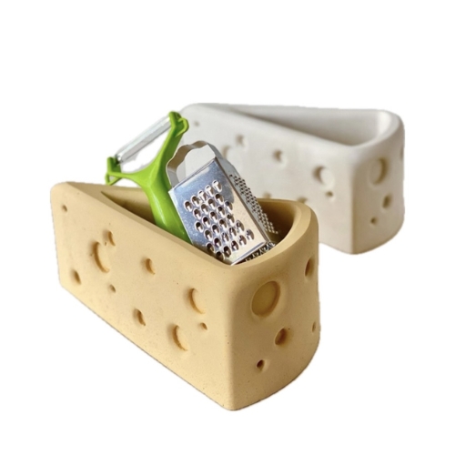 Декоративное кашпо "Сыр"